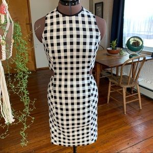 Rag&Bone Gingham Dress with Cutouts